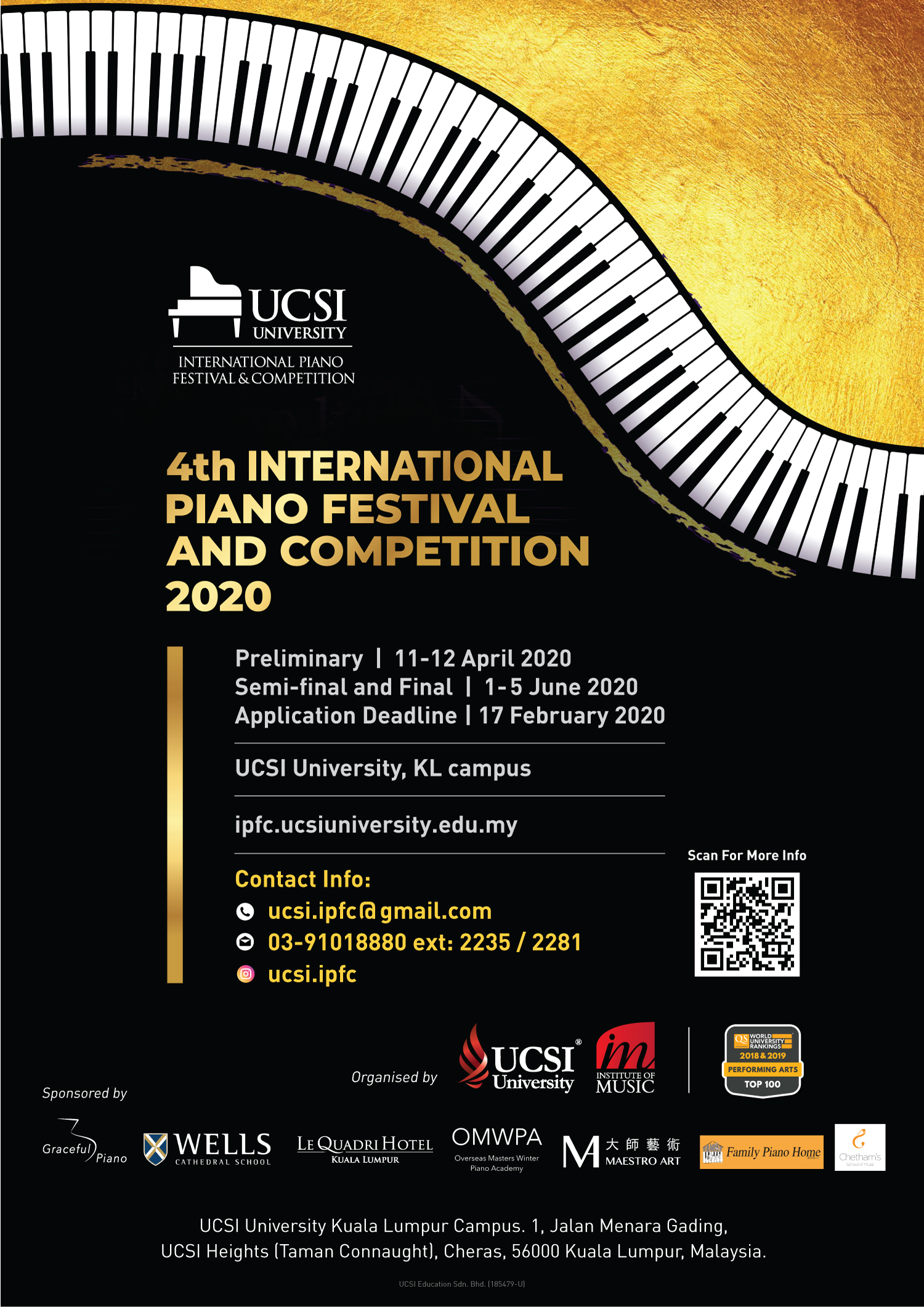 4th International Piano Festival and Competition 2020