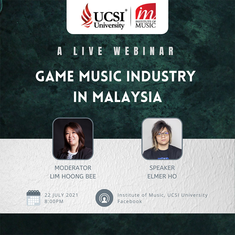 A Live Webinar : Game Music Industry in Malaysia!