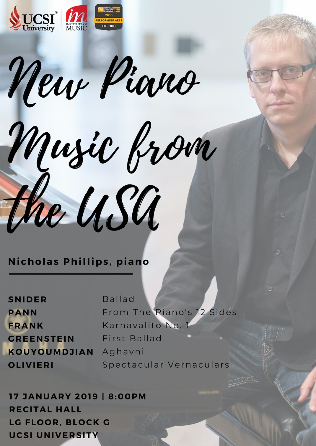 NEW PIANO MUSIC FROM THE USA