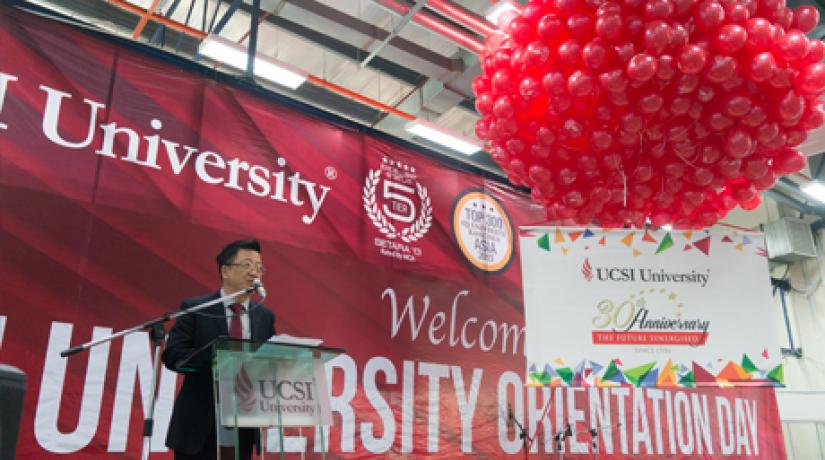  [MOMENT OF APPRECIATION]: Dato' Peter Ng, Founder and CEO of UCSI Group speaking about his experience starting UCSI back in 1986.