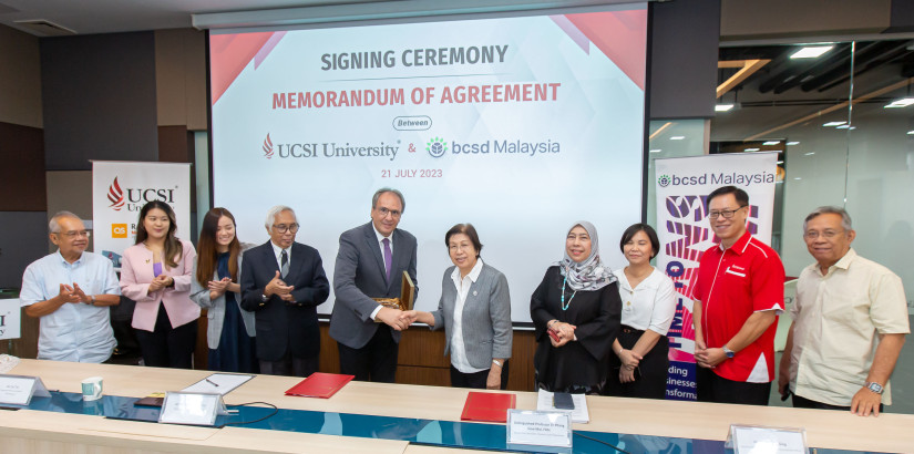 UCSI University and BCSD join hands to reshape corporate sustainability