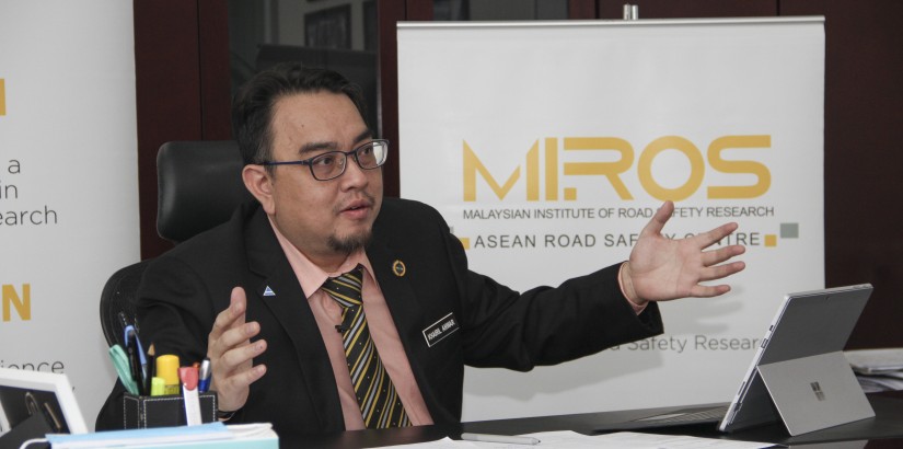 Dr Khairil is now the Director-General of the Malaysian Institute of Road Safety Research (MIROS).