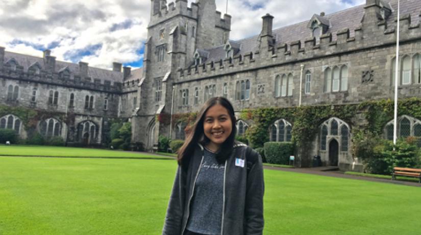 Shin Nay Lin, who aspires to establish an IT training centre for underprivileged teenagers, started her first semester at University College Cork last month.