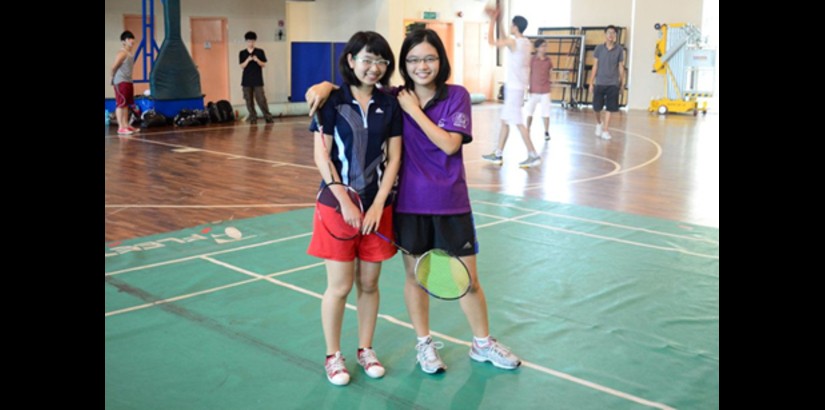  Women's Badminton Doubles CHAMPIONS!