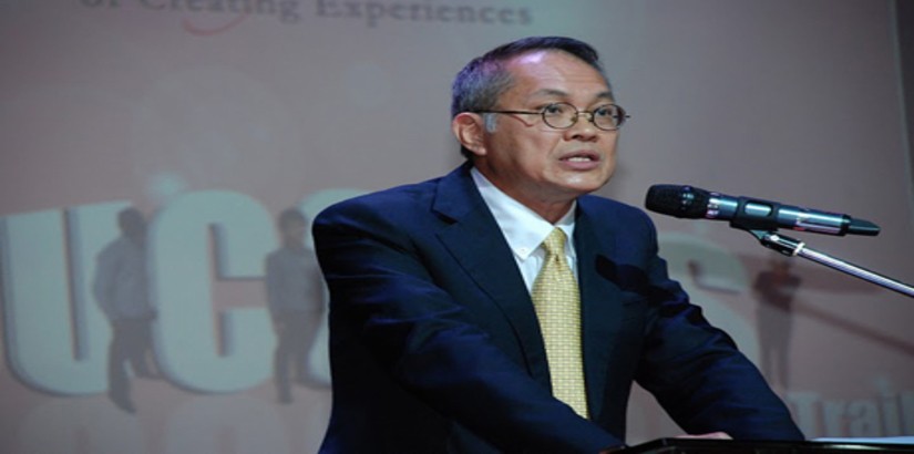  UCSI University Vice Chancellor, Dr Robert Bong giving his speech during the University's Awards Day