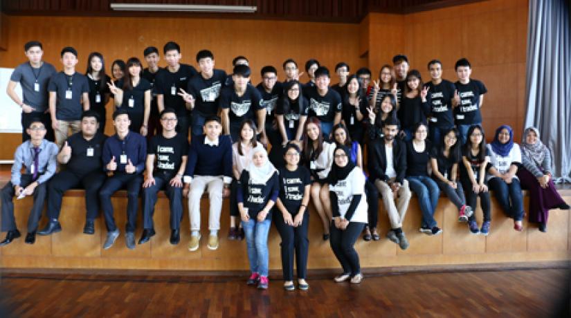 The organising team from UCSI and Bursa Malaysia.