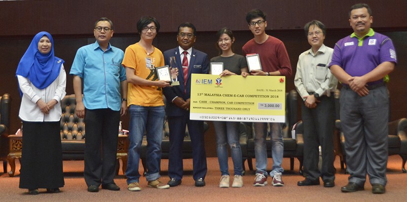 Team UCSI wins Chem-E-Car Competition 2018