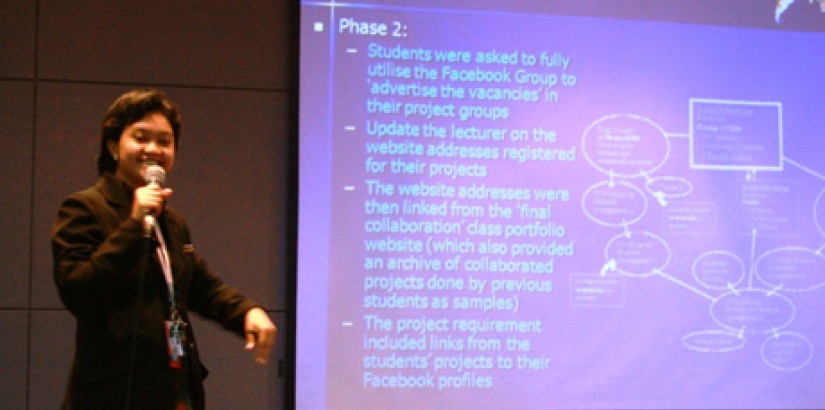 A participant during the question and answer session.