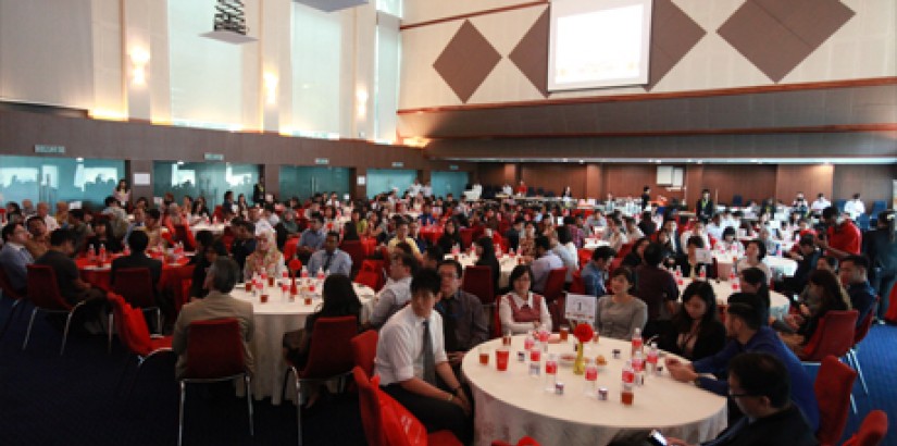  ESTEEMED PARTNERS: 142 representatives from 79 companies participated in the appreciation luncheon.