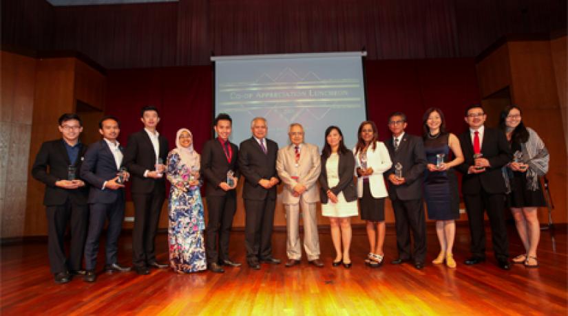 (From left) Shawn Keng Teck Ee, Marketing Support Executive of Eppendorf Asia Pacific Sdn Bhd; Faiz Sulaiman, Regional Manager of Rock Flow Dynamics (RFD); Ivan Chong Wai Hong, HR Business Partner of AIA Shared Services; UCSI lecturer as representative of