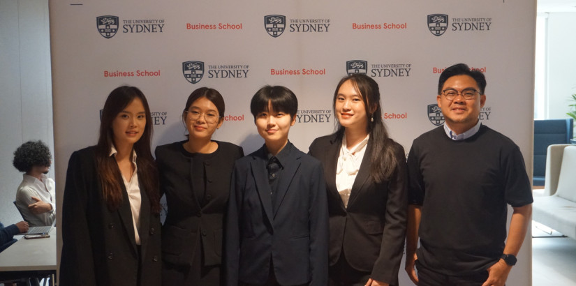 From left: Chey Shuan Moon, Pua Wei Fang, Cheng Yi Xuan, Josephine Andrea Madolen, and Asst Prof Foo Fang Ee, Advisor of UCSI Consulting Club
