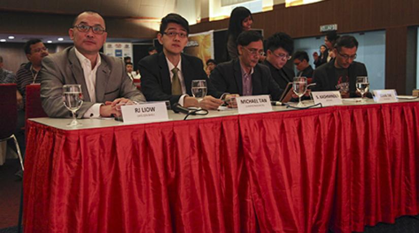 THE JUDGES: Liow, Tan, Kashminder, Tai and Syukran during the judging session of the Entrepreneurship Building Project organised by UCSI University’s Faculty of Business and Information Science. THE JUDGES: Liow, Tan, Kashminder, Tai and Syukran during the judging session of the Entrepreneurship Building Project organised by UCSI University’s Faculty of Business and Information Science.