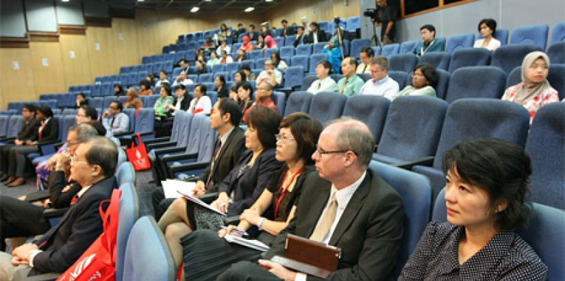 UCSI University Senior Management team at the Special Public Lecture by Professor Dr Jane Knight