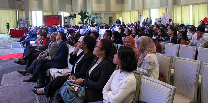 Participants attentively listening to UNDP deputy resident representative, Niels Knudsen’s speech.