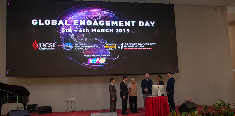 The launching of Global Engagement Day.