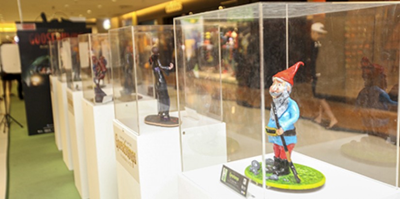  [FOR DISPLAY PURPOSE]: One of the dwarves that appeared in the movie on display at the exhibition area.