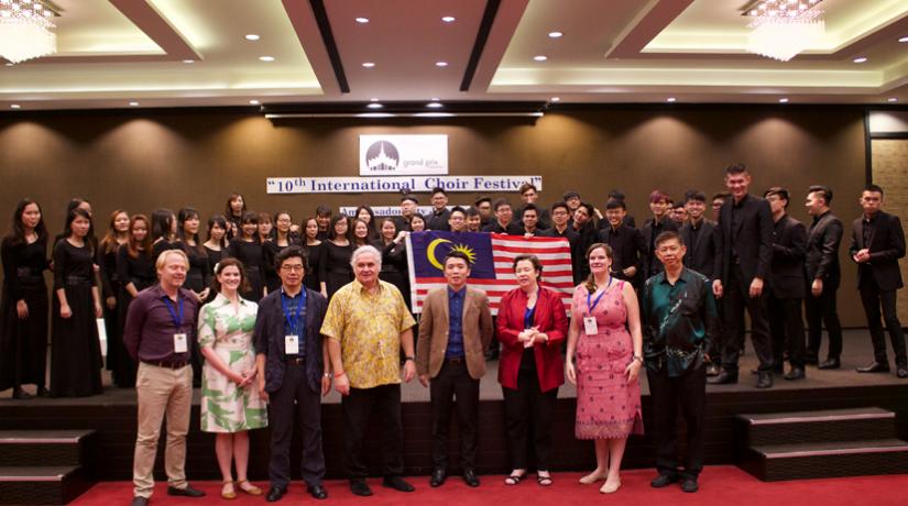 UCSI University’s Concert Choir with the judges