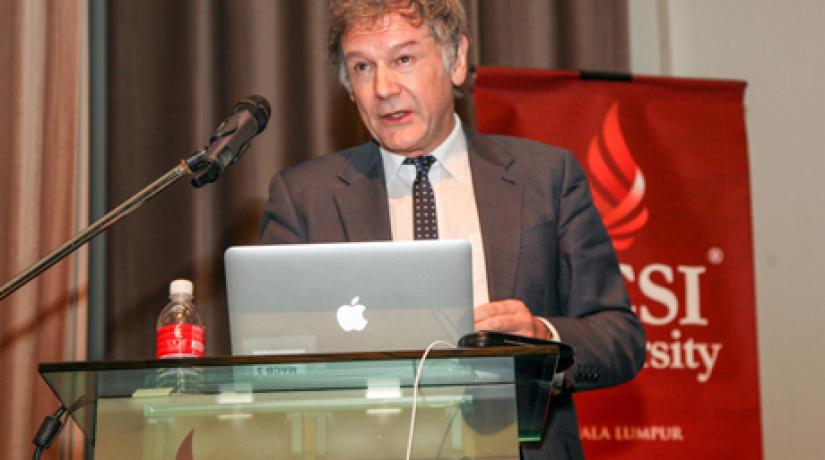  TEACHING EXCELLENCE: Professor Ray Land, Director of the Centre of Academic Practice & Professor of Higher Education, Durham University, United Kingdom spoke on enhancing quality in an age of uncertainty.