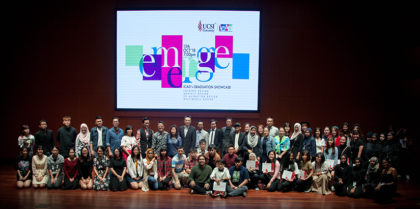 Group photo of the EMERGE Graduation Showcase.