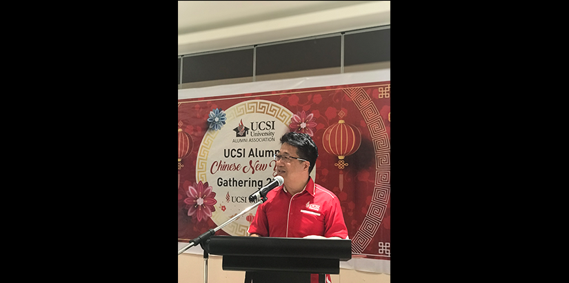 Dato’ Peter Ng sharing his fond memories at UCSI.