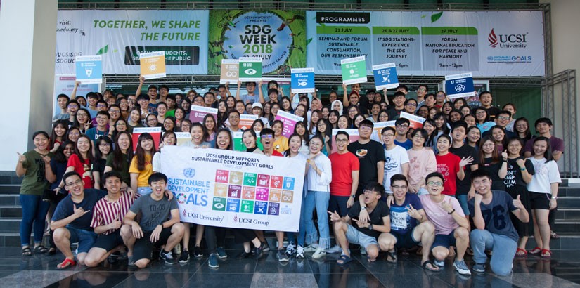 UCSI SDG Week 2018 student participants.
