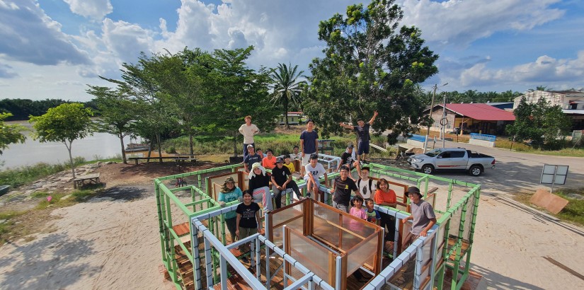 Playscape at Kampung Belemang.