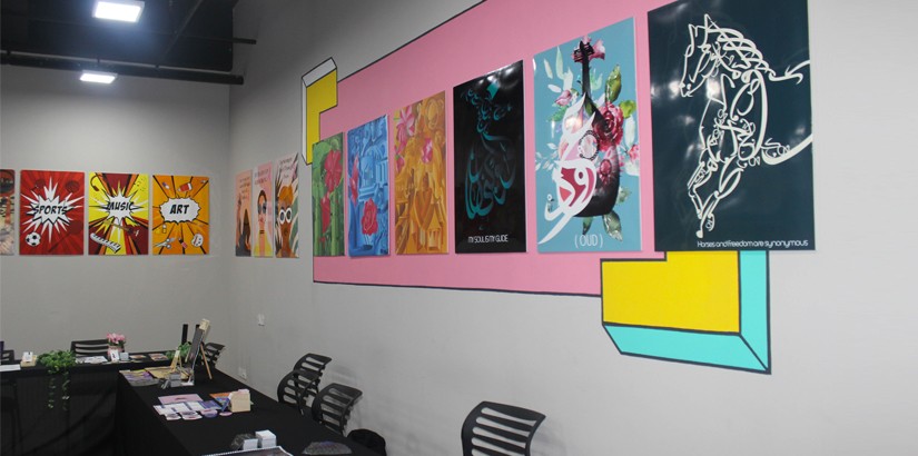 Some of ICAD students’ artworks
