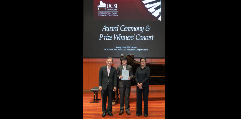 Toby Tan Kai Rong bagged the first prize in the young artist category