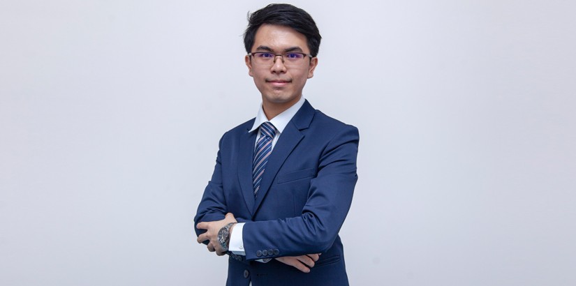 James Koo Jian Wei, first student in Malaysia to obtain the Associate of Canadian Institute of Actuaries (ACIA).