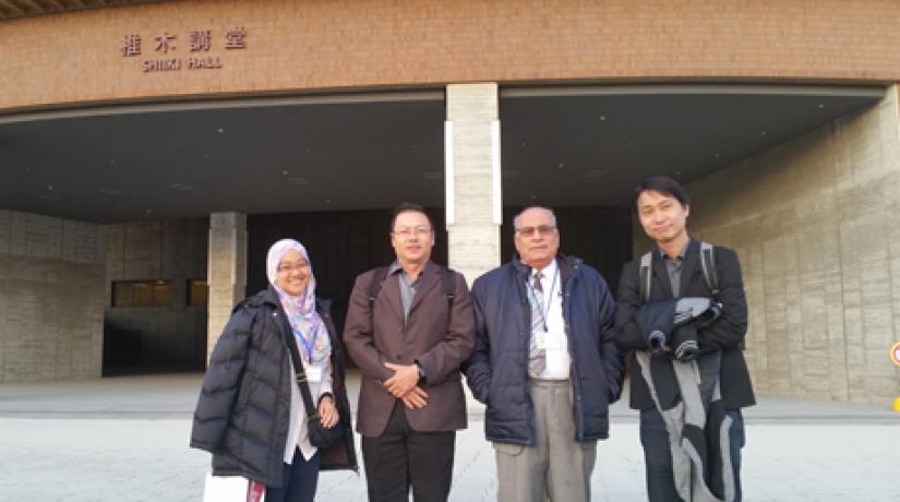  Professor Hikmat and the team of researchers from UCSI after the symposium at Kyushu University.