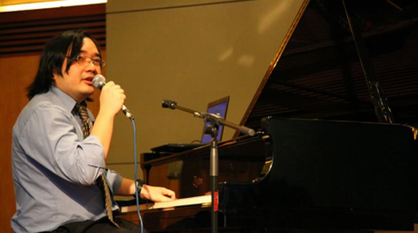  TALENTED PIANIST: UCSI’s School Head of Contemporary Music Programme Justin Lim during his clinic titled, ‘Introduction to Jazz Piano Voicings’.