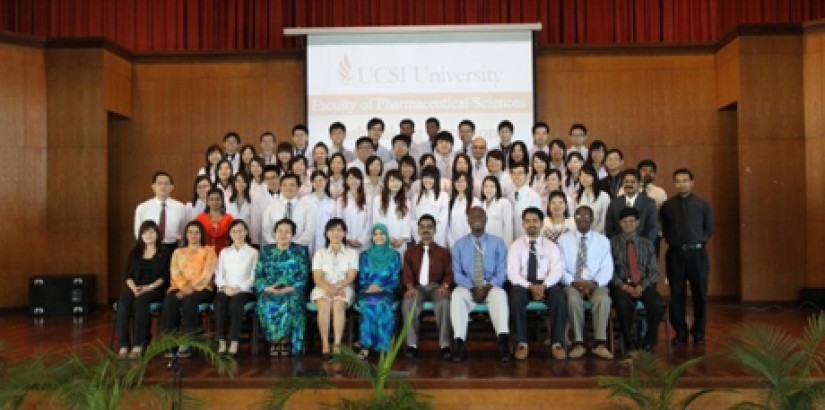 One for the album: A group of the students with their lecturers after the ceremony