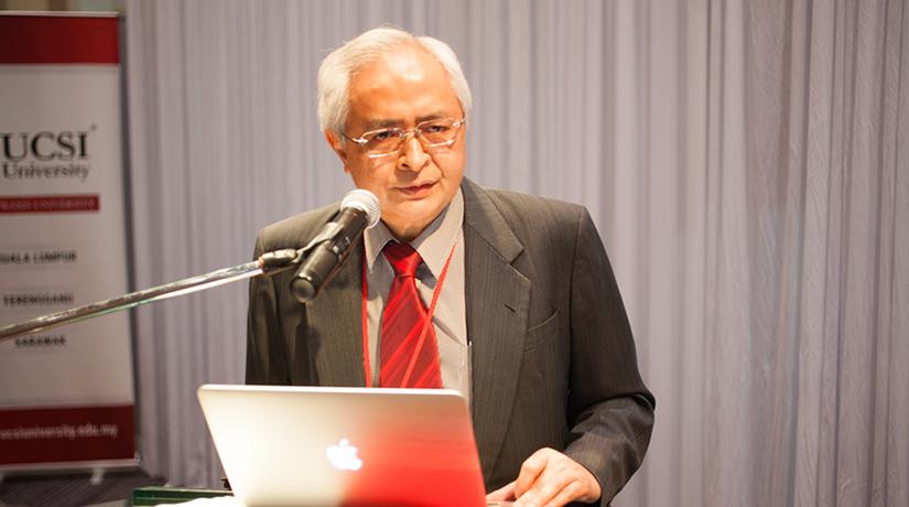 UCSI Vice-Chancellor and President Senior Prof Dato’ Dr Khalid Yusoff encouraging the graduates to find a deeper meaning in their craft to create a lasting impact.