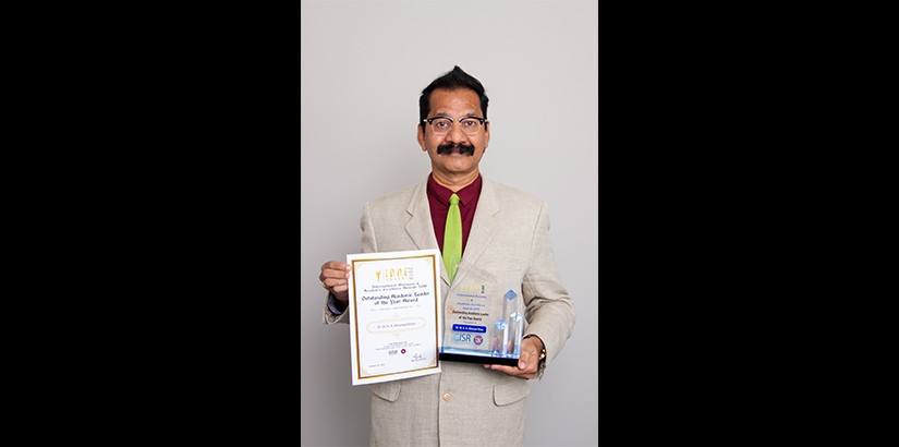 Dr M.K.A. Ahamed Khan has UCSI to thank for playing a pivotal role in him getting the award.