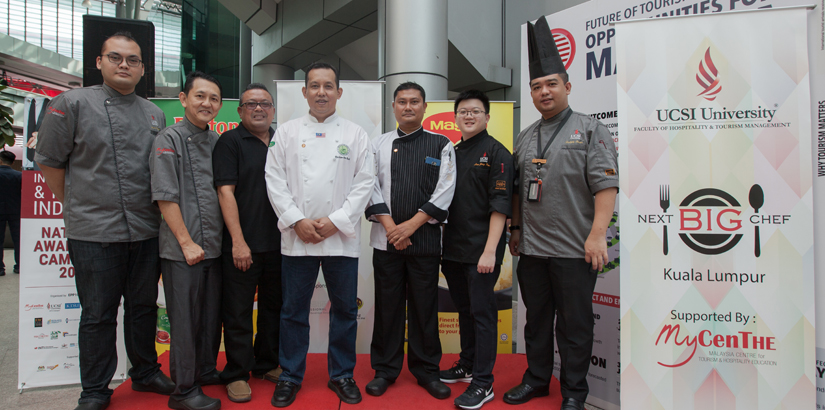 Judges and faculty members at the finals