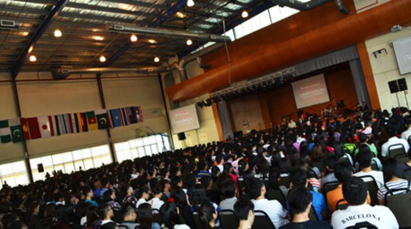 Welcome - Opening Ceremony in Multi-Purpose Hall.