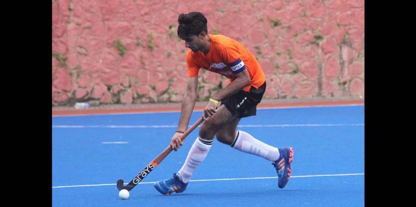 For the love of the game: Pavandip in top form.