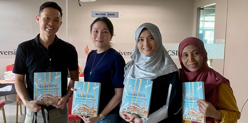 Dr Ng Keng Khoon (first from left) and Assistant Professor Ar. Chia Lin Lin (second from left) are Head of Postgraduate Studies and Deputy Dean of UCSI University's School of Built Environment respectively.