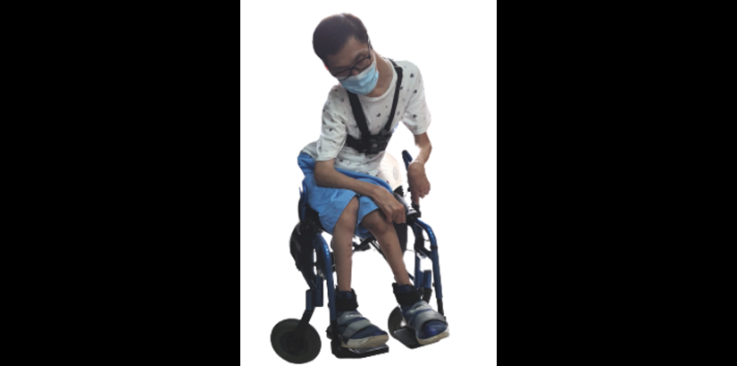 Tony, aged 39, is an information technology administrator and a retired paralympic athlete who has poliomyelitis. Tony, aged 39, is an information technology administrator and a retired paralympic athlete who has poliomyelitis.