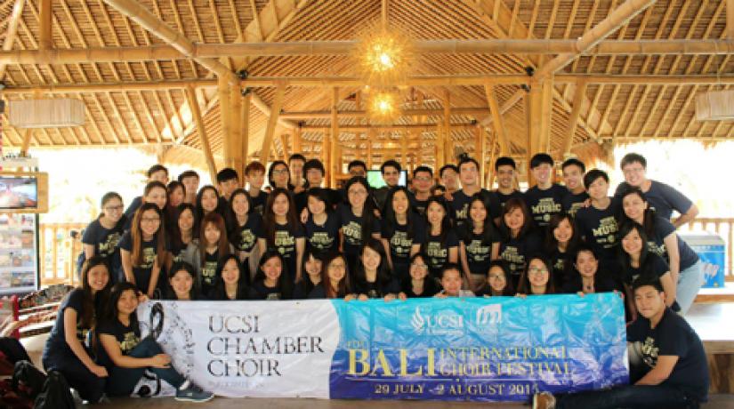  SING WHEN YOU ARE WINNING: UCSI Chamber Choir at the 4th Bali International Choir Festival