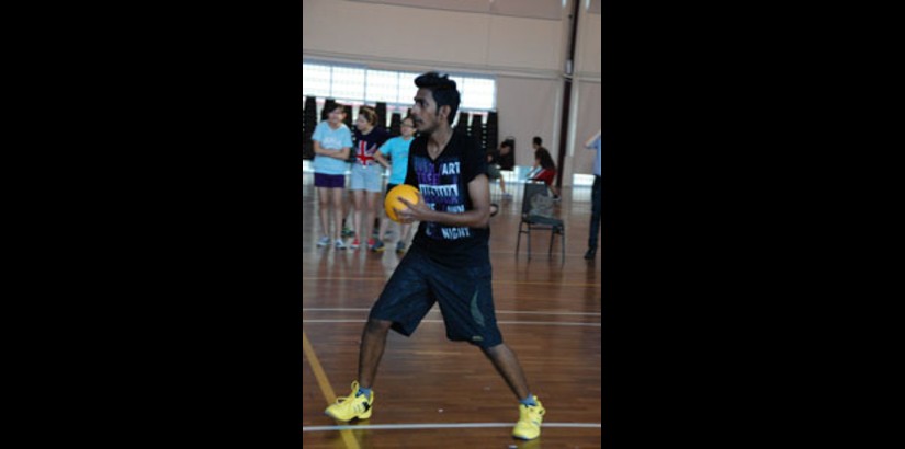  EAGLE EYE: As the dodgeball tournament gets intense, a participant is bent on searching for a weakness in his opponents. Dodgeball is still an emerging sport and as such, UCSI’s Pre-U Sports Carnival promotes better understanding of the game.
