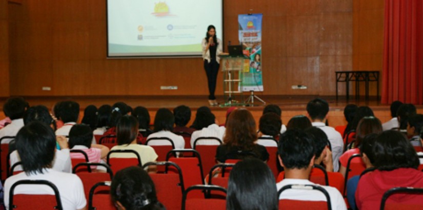 More than 100 UCSI University students attended the “Yes, I Can” talk to prevent unplanned pregnancies.