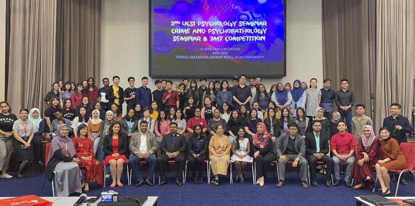 Group photo of participants, lecturers and guest speakers (Dr. Rahim, fourth from right, Dr. Amy sixth from right and Ms. Kogilavaani sixth from left)