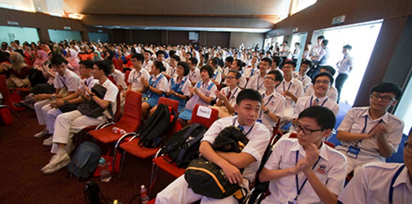  CHEERS AND GROANS: Enthusiastic supporters could be heard cheering and groaning during the quiz.