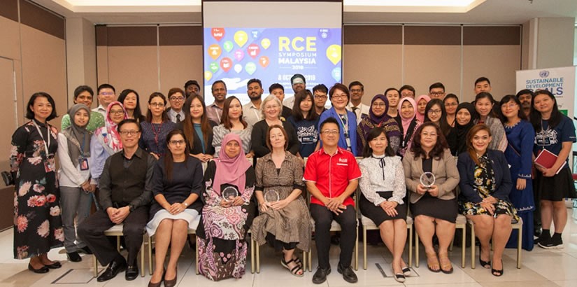 Representatives from RCE Penang, RCE Iskandar and RCE Central Semenanjung.