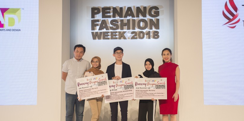 Winners at the Runway Designer Search 2018