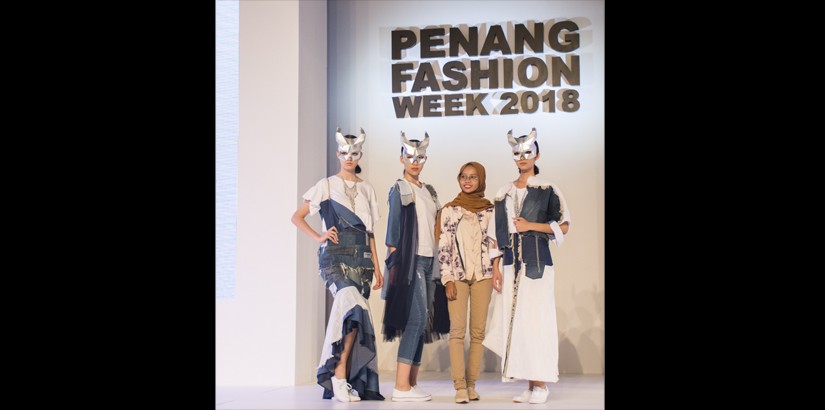The first runner-up, Khalawatliman Abu Bakar and her designs ‘’rock the wave’’ was inspired by a recent trip to Pulau Perhentian. 