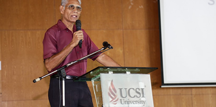  THE CULTURAL ICON: Hassan Muthalib, a self-taught artist, designer and filmmaker talked about the importance of keeping up with changes.
