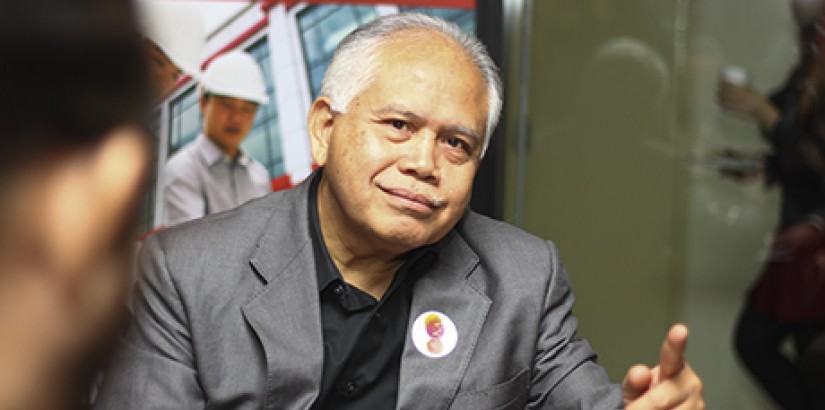  EXPERIENCED: Present at the Opening Ceremony was also Professor Dato’ Dr Ahmad Haji Zainuddin, Director of De Institute of Creative Arts and Design (ICAD) and Chairman of the Malaysia Design Council (MRM).