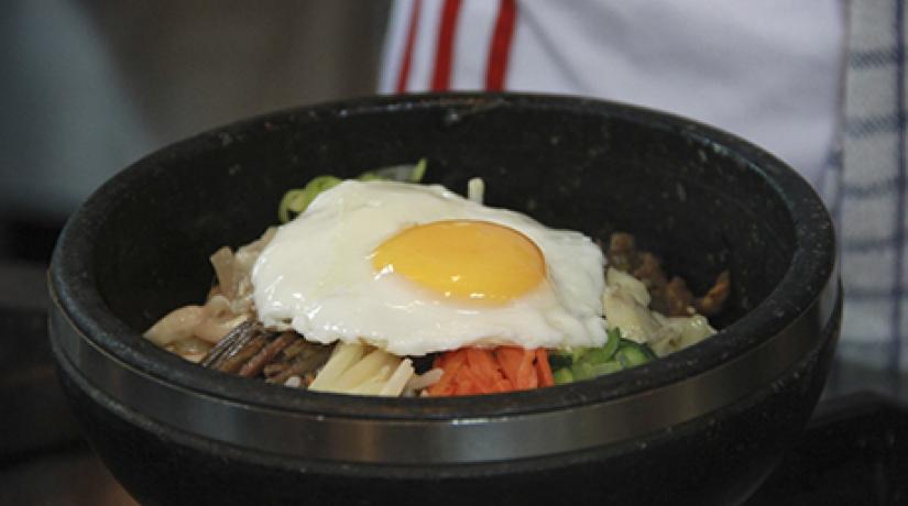  MOUTHWATERING: Bibimbap produced by a student.